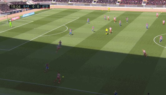 云开体育-【西甲】梅西连过五人却被扑 巴萨进球无效0-0马竞