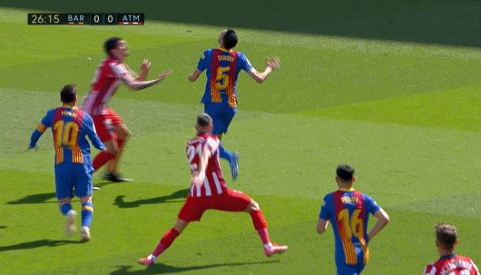 云开体育-【西甲】梅西连过五人却被扑 巴萨进球无效0-0马竞