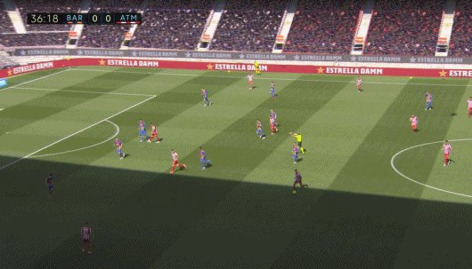 云开体育-【西甲】梅西连过五人却被扑 巴萨进球无效0-0马竞